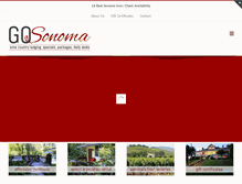 Tablet Screenshot of go-sonoma.com